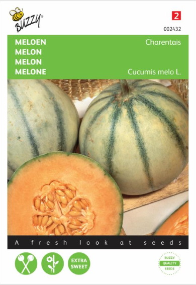 Meloen Cantaloup Charentais (Cucumis melo) 30 zaden BU